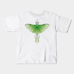 Luna Moth Kids T-Shirt